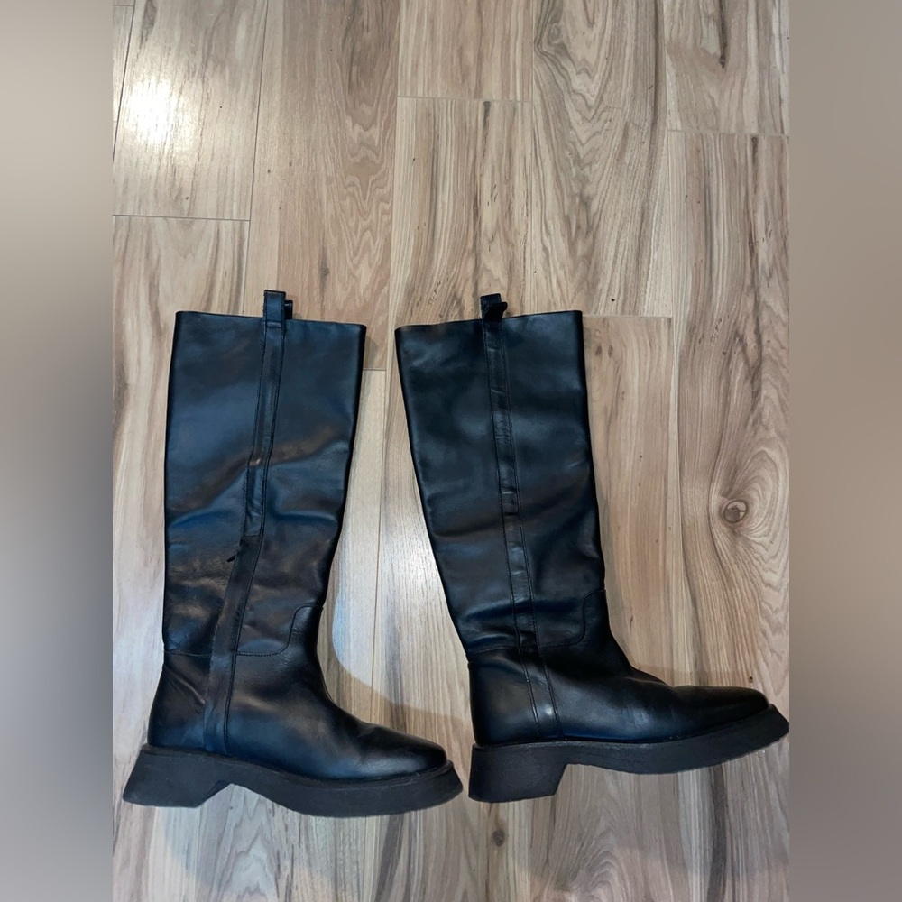 COS Leather Riding Boot size 8.5 - Picture 5 of 8